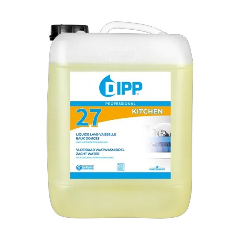 DIPP n° 27 - Liquide pour lave-vaisselle eaux douces - 10L